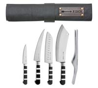 Couteaux de cuisine 1905 avec étui, set de 5, acier inoxydable, F.DICK