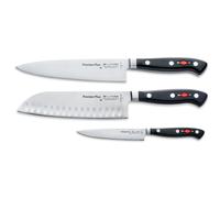 Couteaux de cuisine PREMIER PLUS EURASIA, set de 3, acier inoxydable, F.DICK