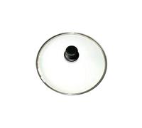 Couvercle en verre cerclé inox 32 cm Baumalu
