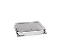 Couvercle a charnière GN en Acier au nickel chrome H 60 mm