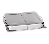 Couvercle a charnière GN en Acier au nickel chrome H 60 mm Was Germany 3 G