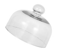 Couvercle à Éclaboussures de Dôme 16cm en Verre pour Four à Micro-ondes | Cloche Verre Micro-ondes, Surveillance Transparente, Entretien Facile, Usage, Surface Lisse