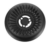 Couvercle à Gaz Noir en Acier Inoxydable pour Brûleur | Réducteur à Anneau de Gaz, Couvercle à Grille, Couverture de Rechange, Design Uni
