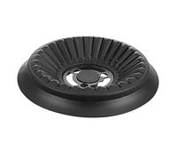 Couvercle à Grille de Cuisinière à Gaz en Acier Inoxydable Noir | Réducteur à Anneau de Gaz, Chapeau de Poêle Discret, Brûleur Montage Simple