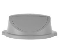 Couvercle à pression pour poubelle ronde, AmerBox, compatible avec le modèle 691038, gris clair, ø580 x (H)190 mm