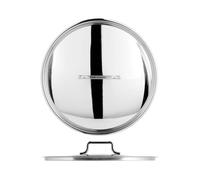 Couvercle Acier Inoxydable Elodie 26 Cm Gris H&H