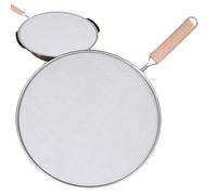 Couvercle Anti-éclaboussures - Grille Anti Éclaboussures Poele | Acier Inoxydable Protection Anti-éclaboussures Pour Poêle | Grille De Protection Pour Poêle Frire | Grillage Anti Graisse Avec Poignée