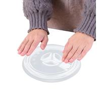 Couvercle Anti-Éclaboussures Pour Aliments Poignée Silicone À Prise Facile | Couvercle Anti-Projections Gadget Cuisine Multifonction Repas Conservation Réfrigération