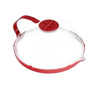 Couvercle Anti-Éclaboussures Pour Micro-Ondes - Protecteur Anti-Éclaboussures avec Poignée Accessoire Cuisine | Hotte de Protection pour Micro-ondes et Cuisinière - Pour Soupes Sauces Restes Snacks Lé