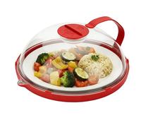Couvercle Anti-Éclaboussures Pour Micro-Ondes | Protecteur Anti-Éclaboussures avec Poignée Accessoire Cuisine - Hotte de Protection pour Micro-ondes et Cuisinière | pour Préparer Repas Sauces Snacks