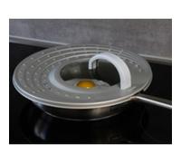 Couvercle anti-projections, rond, anthracite