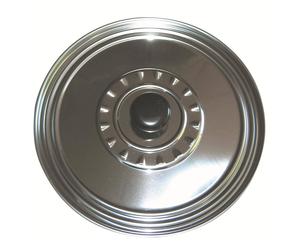 Couvercle avec trous vapeur Inox multidiamètre 28/30/32cm