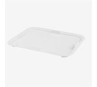 Couvercle bac à diviseuse rectangulaire 600 x 400 13 L blanc Gilac