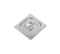 Couvercle Bac Gastro Inox 18/10 - GN 1/6 - - - Inox