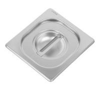 Couvercle Bac Gastro Inox 18/10 - GN 1/6 - - - Inox