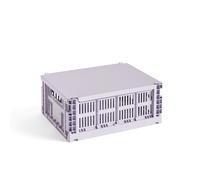 HAY Couvercle Colour Crate médium Lavender