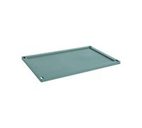 HAY Colour Crate lock plastic large Dark green