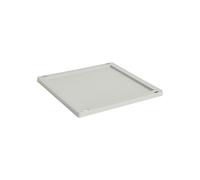 HAY Colour Crate Square/Cube lock plastic medium Grey