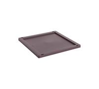 HAY Colour Crate Square/Cube lock plastic medium Bordeaux