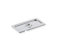 Couvercle cranté GN 90 en Acier Chrome GN 1/3 2