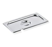 Couvercle cranté GN 90 en Acier Chrome GN 1/3 2