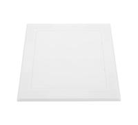 Couvercle D'accès à Plomberie Carré Blanc 10x10 Pouces Entretien Facile | Cache-tuyau Mural Repositionnable en ABS, Installation sans Perçage, Cuisine et Camping