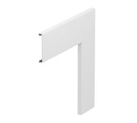 Couvercle D'Angle Plat En Pvc Ral 9010 Blanc Pur - 6274490