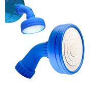 Couvercle d'arrosage pour bouteille d'eau, pommeau de douche compact portable, 7,5 x 10 cm, pulvérisateur multifonctionnel économe en eau, outil léger pour animaux de compagnie, extérieur, chien