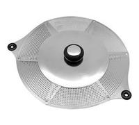 Couvercle de 22 à 32 cm + espace anti éclaboussures - Ipac - Argent - Inox Argent G