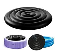 Couvercle de Bain à Remous Rond 140CM, Couvercle Spa Gonflable | Couverture Thermique pour Bains avec Poignée, Économie D'Énergie, Universel et Pratique pour Spa