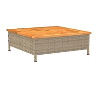 Couvercle de base de parasol beige 70x70x25 cm
