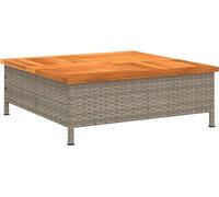 Couvercle de base de parasol gris 70x70x25 cm