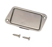 Couvercle de batterie en acier inoxydable pour guitares électriques assurant une alimentation stable, parfait pour la pratique et boîtier de batterie de guitare en acier inoxydable