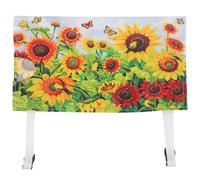 Couvercle de Boîte aux Lettres Fleuri, Polyester | Protection Uv, Motif Floral Décoratif, Résistant à Décoloration, pour Jardin, Anniversaire, Loisirs Créatifs
