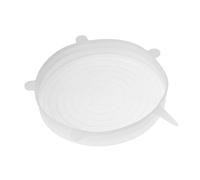 Couvercle de bol multifonctionnel, couvercle de conservation de la fraîcheur, couvercles de bol en Silicone, Film de conservation de scellage for réfrigérateur, accessoire de cuisine(21cm)