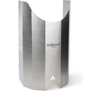 Couvercle de bouteille de gaz massif en acier inoxydable - Stable, sûr et adapté aux séries Weber Spirit 200 & 300