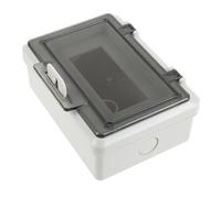 Couvercle de Bouton-poussoir pour Porte de Garage, Plastique Étanche | Protection Anti-poussière, Usage Antidérapant, pour Bouton D’urgence de Volet Roulant et Boîtier Mural