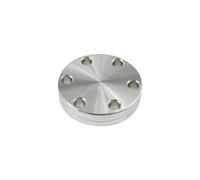 Couvercle de bride à vide Bride de plaque aveugle sous vide, bouchon de plaque vierge, couvercle aveugle sous vide, acier inoxydable SS304/316L(S304)
