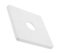 Couvercle de Bride Murale Pvc Blanc 12mm, Cache Décoratif Léger