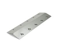 Couvercle de brûleur en acier inoxydable 39 x 12,5 cm - Le rail aromatique de remplacement survit à ton barbecue