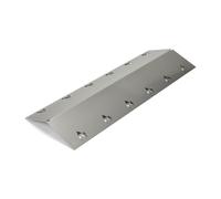 Couvercle de brûleur en acier inoxydable 43,5 x 16 cm - Le rail aromatique de remplacement survit à ton barbecue