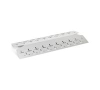 Couvercle de brûleur en acier inoxydable pour Landmann - Rail aromatique adapté au Triton 2.0 & 3.0 et au Triton maxX PTS 3.1