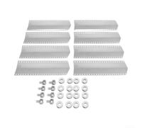 Couvercle de brûleur réglable pour pièces de barbecue Landmann pour triton Series Minton pour avalon Grandhall pour Mr Gardener - Protection de plaque chauffante en acier inoxydable pour cuisson