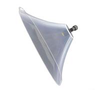 Couvercle de buse de pulvérisateur coupe-vent avec filetage M14 x 1,5 pour pulvérisateur électrique agricole, bouclier en plastique en forme d'éventail contre les éclaboussures et le vent pour la