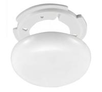 Couvercle de câble - Diamètre : 13 cm x 1,5 cm - Blanc - Boîte de plafond plate pour raccord de lampe, boîte de jonction et boîte de jonction pour plafonnier, rosace de plafond, cache de lampe