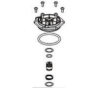 Couvercle de carter Grünbeck GSX 5,10,10-I 187683e pour GSX 5,10,10-I