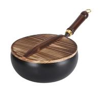 Couvercle de casserole antiadhésive, casserole réutilisable sûre, répartition uniforme de la chaleur pour des repas parfaits, mijoter, mijoter, braiser, cuisiner, 24 x 11 x 45 cm