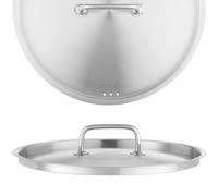 HENDI Couvercles pour HENDI marmites faible-moyen-haut, ø280mm, acier inoxydable