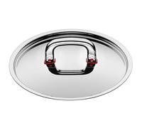Couvercle de casserole WMF Premium One 20 cm, acier inoxydable poli Cromargan, couvercle en métal avec ouverture vapeur, technologie Cool+, passe au lave-vaisselle
