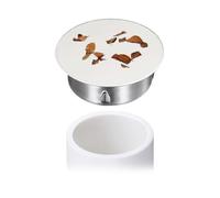 Couvercle de Cheminée Rond 120mm,Couvercle de Trou de Cheminée,Bouchons De Cheminée,Bouchon Cheminée Perforé en Acier Inoxydable,Convient aux balcons, salles de bains, cuisines, etc (120mm)